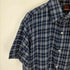 SCHHOOL OF HARD KNOCKS B系 チェック 半袖シャツ メンズ import:XL