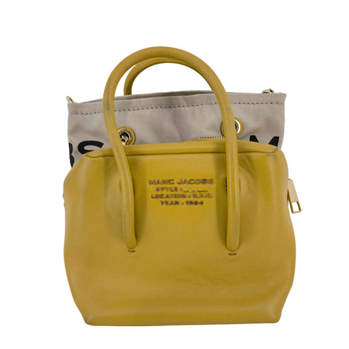 マークジェイコブス MARC JACOBS THE MINI LEATHER DUET SATCHEL BAG レディース