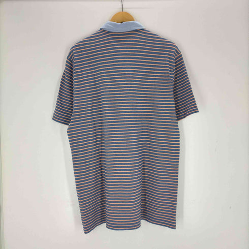 ランズエンド LANDS END ボーダーポロシャツ メンズ JPN:XL