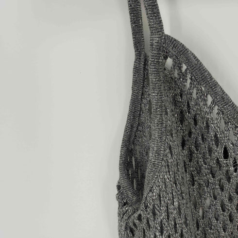 ザラ ZARA クロップドメッシュラメニットキャミソール レディース JPN:S