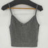 ザラ ZARA クロップドメッシュラメニットキャミソール レディース JPN:S