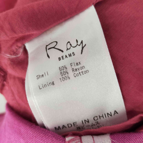 レイビームス Ray BEAMS スモッキングノースリーブワンピース レディース JPN:0
