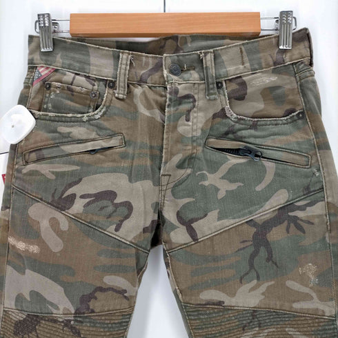 デニムアンドサプライ ラルフローレン DENIM & SUPPLY RALPH LAUREN カモフラ柄 スキニーデニム メンズ 27/30