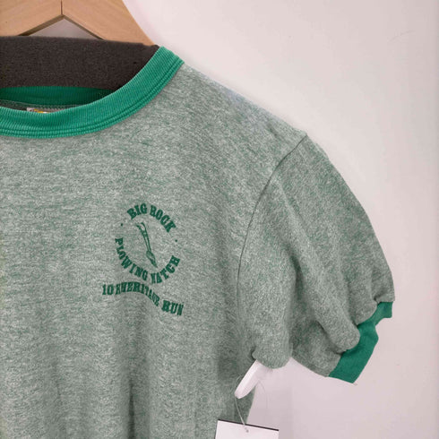 ラッセルアスレチック RUSSELL ATHLETIC 70-80S 金タグ リンガーTシャツ メンズ JPN:S