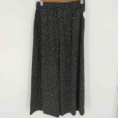 トゥモローランド TOMORROWLAND 19AW サイドジップ ワイドクロップドパンツ ドット柄 レディース JPN:34