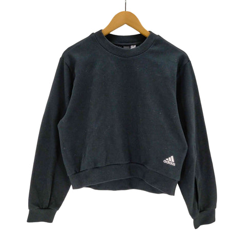 アディダス adidas クロップドクルーネック レディース JPN:L