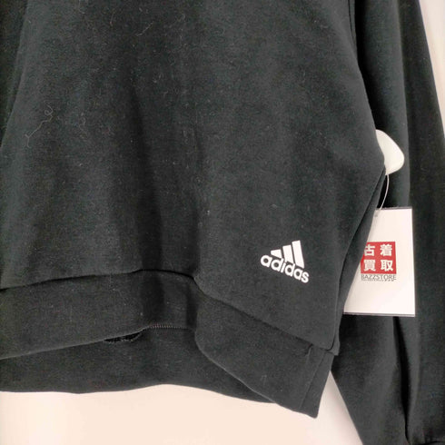 アディダス adidas クロップドクルーネック レディース JPN:L