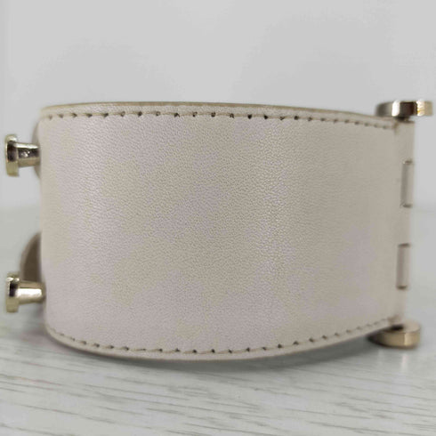 フルラ FURLA メタルボタンレザーバングル レディース
