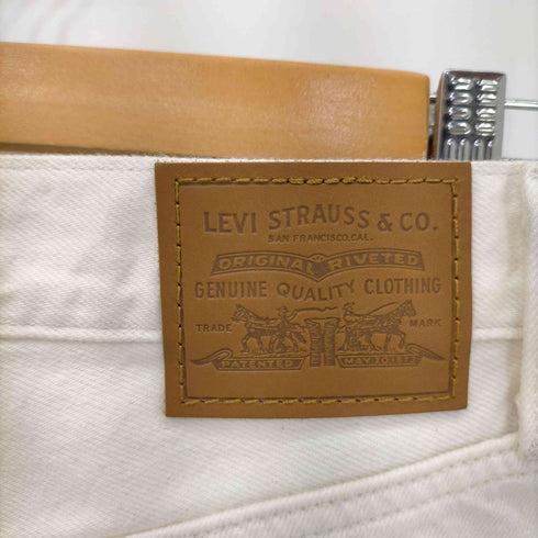 リーバイス Levis BAGGY BOOT ホワイト RINSE レディース W24L29