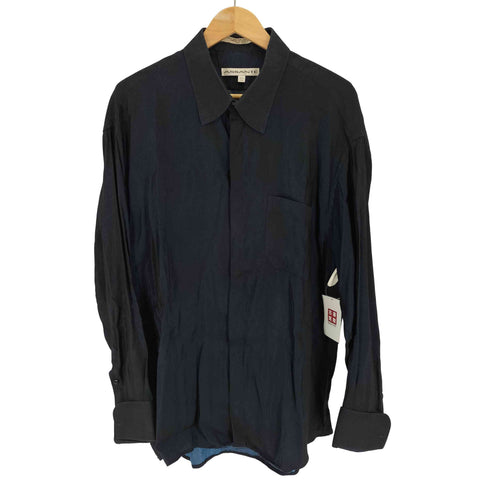 ASSANTE ナイロン混 レーヨン レギュラーカラー L/S シャツ メンズ 171/2