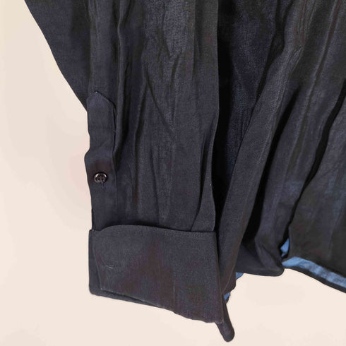 ASSANTE ナイロン混 レーヨン レギュラーカラー L/S シャツ メンズ 171/2