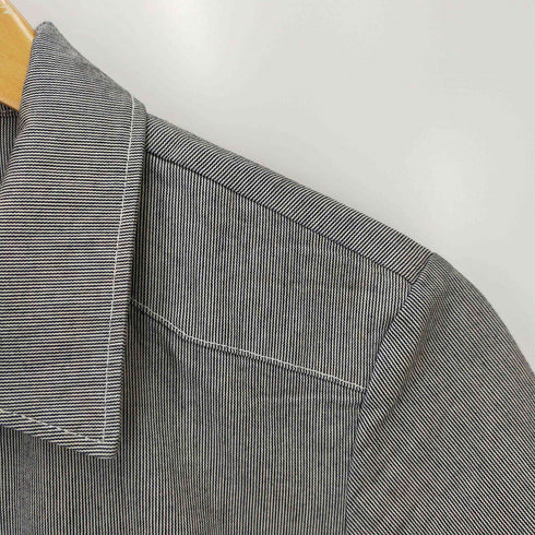 アーペーセー A.P.C. ヒッコリー柄キューバシャツ メンズ XS