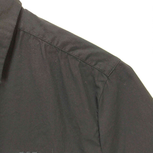 エンポリオアルマーニ EMPORIO ARMANI STITCHED LOGO SHORT ワンポイント刺繍半袖シャツ メンズ S