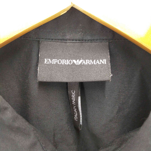 エンポリオアルマーニ EMPORIO ARMANI STITCHED LOGO SHORT ワンポイント刺繍半袖シャツ メンズ S
