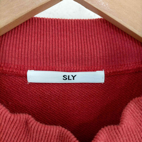 スライ SLY SLY LOGO COMPACT スウェット レディース FREE