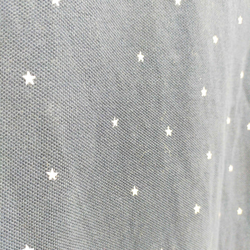 ポロラルフローレン POLO RALPH LAUREN custom slimfit ワンポイント刺繍総柄鹿の子ポロシャツ メンズ XS