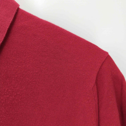 ジョンスメドレー JOHN SMEDLEY イングランド製リブニットポロシャツ メンズ S