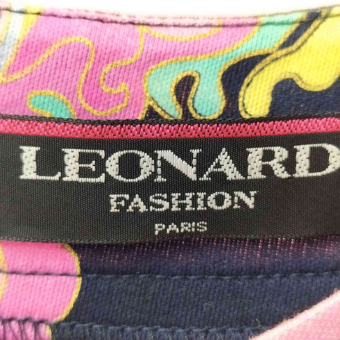 レオナール LEONARD 花柄 ショートスリーブブラウス ロングスカート セットアップ レディース LL