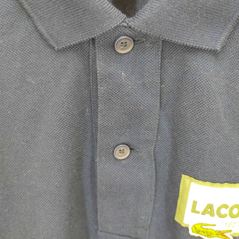 ラコステ LACOSTE ヴィンテージクラシックパッチ鹿の子ポロシャツ メンズ FR 3 US S