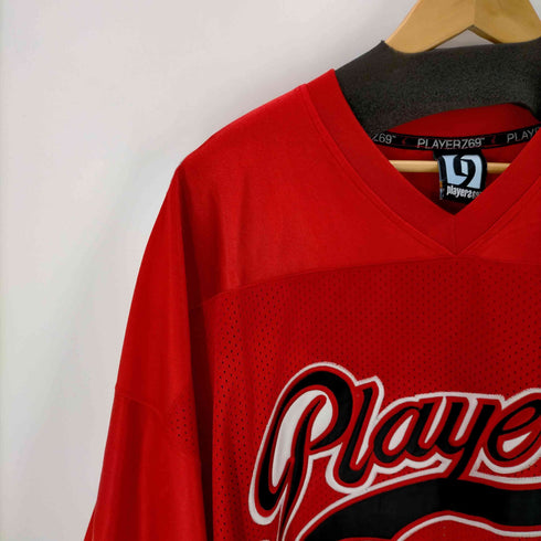PLAYERZ69 ロゴワッペン ゲームシャツ B系 メンズ 3XL