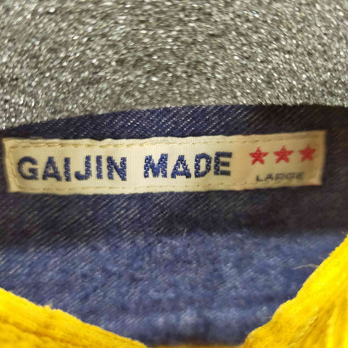 ガイジンメイド GAIJIN MADE 両胸ポケット 細畝コーデュロイL/Sシャツ メンズ JPN:L