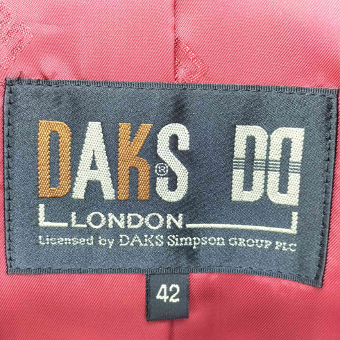 ダックスロンドン DAKS LONDON ポケットデザイン トレンチコート レディース JPN:42