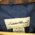 エディーバウアー Eddie Bauer 90S 白タグ GOOSE DOWN 襟レザー 切替 裏地キルティング ダウン ハンティングジャケット メンズ import:XL