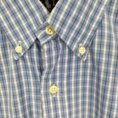 ラルフローレン RALPH LAUREN CLASSIC FIT ポニー 刺繍 チェック B.D シャツ メンズ 14 1/2