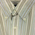 エディーバウアー Eddie Bauer 00S 緑タグ マルチストライプ B.D シャツ メンズ import:L