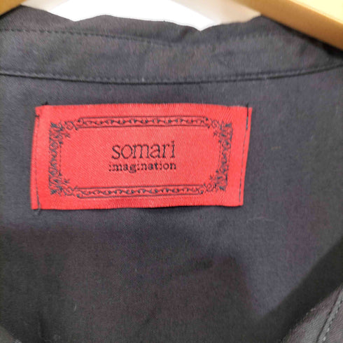 ソマリ SOMARI フラワー刺繍レースブラウス レディース JPN:1
