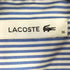 ラコステ LACOSTE ストライプシャツドレス レディース 36