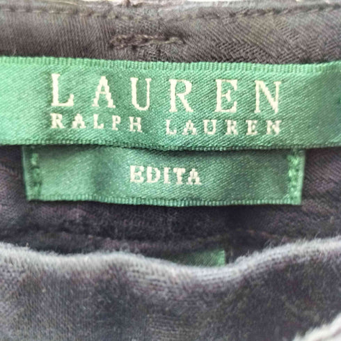 ローレンラルフローレン LAUREN RALPH LAUREN EDITA ジャガードストレートパンツ レディース 12