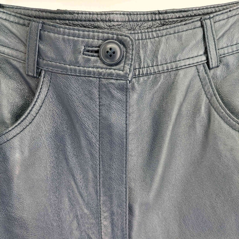 ストレートレザーパンツ メンズ FR:40-44
