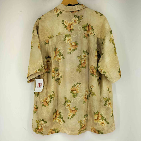 トミーバハマ Tommy Bahama 花柄オープンカラー S/S シャツ メンズ import:XL
