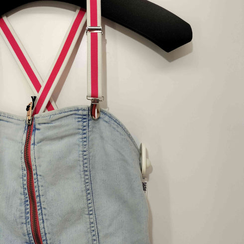 ディーゼル DIESEL DIESEL YOGI ビスチェデニムワンピース レディース import:S