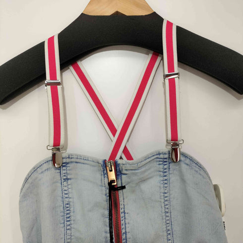 ディーゼル DIESEL DIESEL YOGI ビスチェデニムワンピース レディース import:S
