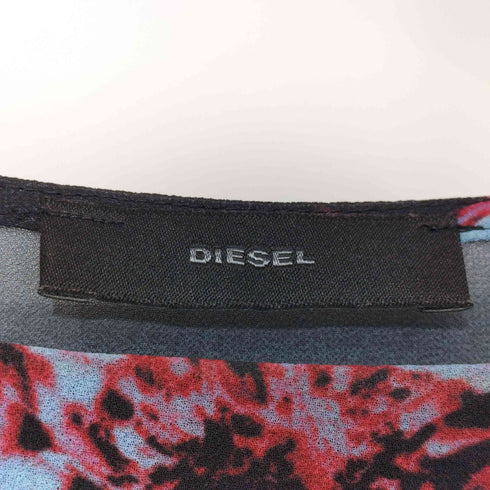 ディーゼル DIESEL 鯉 花柄 ノースリーブワンピース レディース