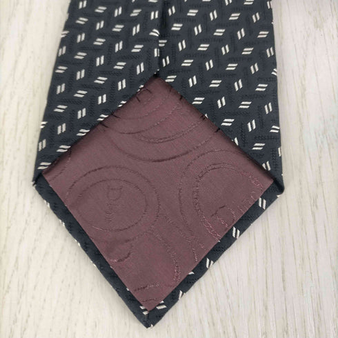 クリスチャンディオール Christian Dior 総柄シルクネクタイ メンズ