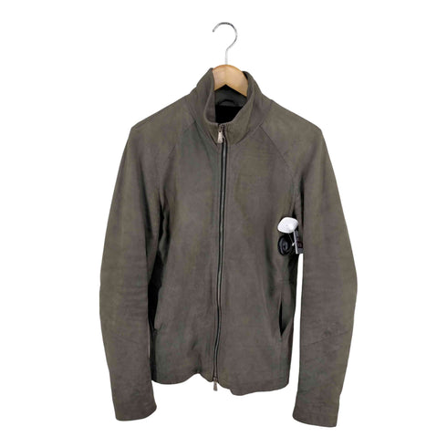10sei0otto ステッチデザイン ヌバックレザージャケット メンズ 46