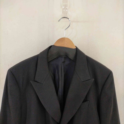 レギュレーションヨウジヤマモトメン REGULATION Yohji Yamamoto MEN ウールギャバジン ピークドラペルジャケット メンズ JPN:3