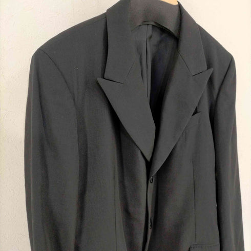 レギュレーションヨウジヤマモトメン REGULATION Yohji Yamamoto MEN ウールギャバジン ピークドラペルジャケット メンズ JPN:3