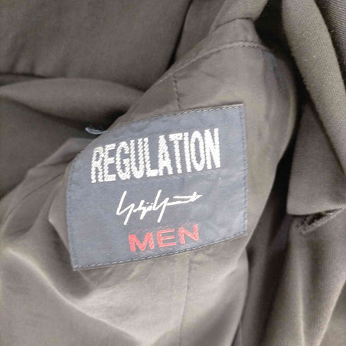 レギュレーションヨウジヤマモトメン REGULATION Yohji Yamamoto MEN ウールギャバジン ピークドラペルジャケット メンズ JPN:3