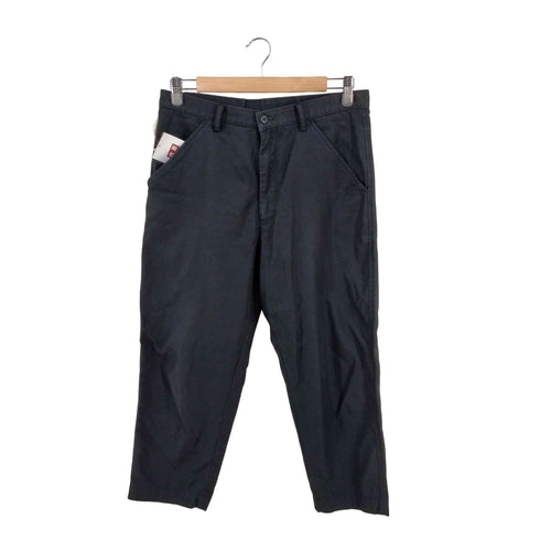 ブラックコムデギャルソン BLACK COMME des GARCONS AD2013 クロップド コットンテーパードパンツ メンズ JPN:M