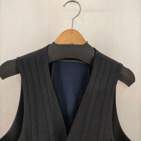 ヨウジヤマモトプールオム Yohji Yamamoto POUR HOMME ウールギャバジン テープデザインベスト メンズ JPN:3