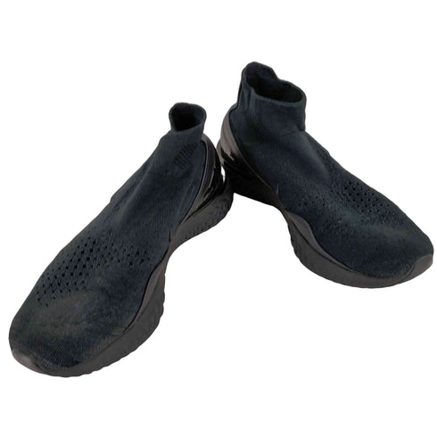 ナイキ NIKE RISE REACT FLYKNIT ライズリアクト フライニット - Triple Black メンズ JPN:27.5