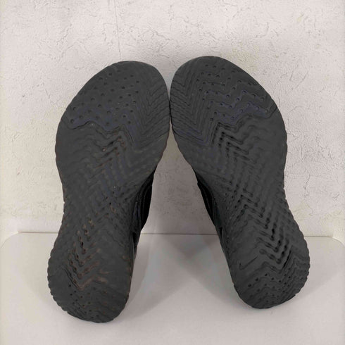 ナイキ NIKE RISE REACT FLYKNIT ライズリアクト フライニット - Triple Black メンズ JPN:27.5