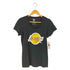 フォーティセブンブランド 47 BRAND NBA バスケットボールチームフロントロゴプリント クルーネックTシャツ レディース import:S