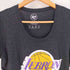 フォーティセブンブランド 47 BRAND NBA バスケットボールチームフロントロゴプリント クルーネックTシャツ レディース import:S