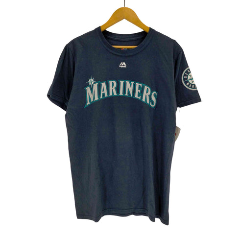 マジェスティック MAJESTIC ベースボールチーム ロゴプリントクルーネックTシャツ メンズ import:M