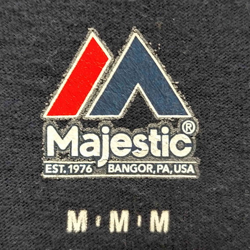 マジェスティック MAJESTIC ベースボールチーム ロゴプリントクルーネックTシャツ メンズ import:M